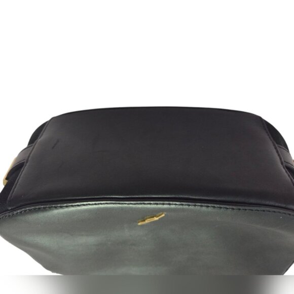 Elegant Brian Atwood Black Leather Crossbody Bag - Picture 7 of 16